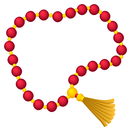 Prayer Beads on JoyPixels