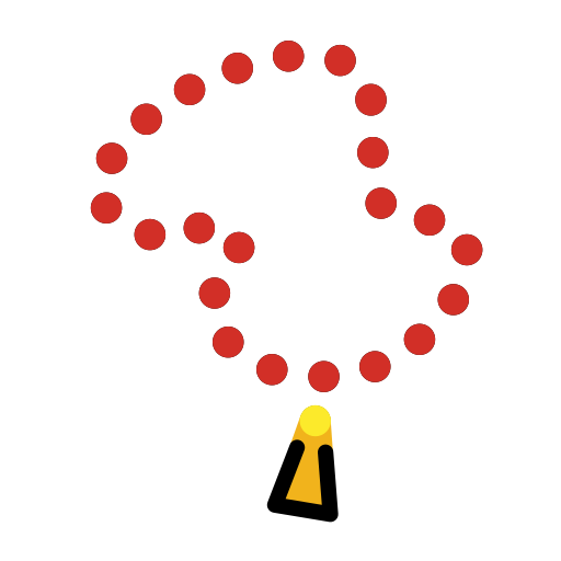Prayer Beads on OpenMoji