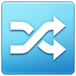 Twisted Rightwards Arrows on Samsung