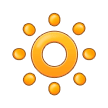 Low Brightness Symbol on Samsung