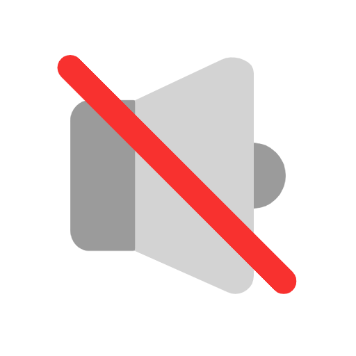 Speaker With Cancellation Stroke on Microsoft Fluent