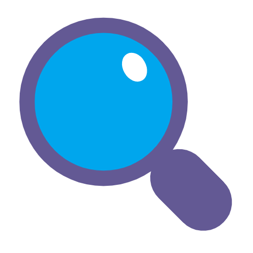 Left-pointing Magnifying Glass on Microsoft Fluent