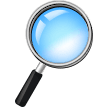 Right-pointing Magnifying Glass on Samsung