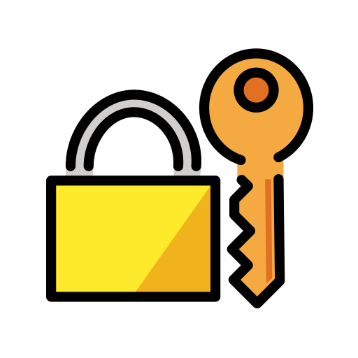 Closed Lock With Key on OpenMoji