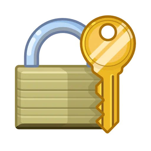Closed Lock With Key on Telegram