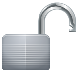 Open Lock on WhatsApp