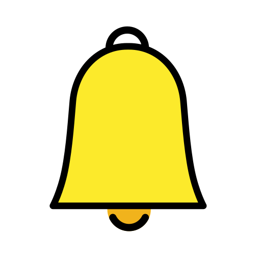 Bell on OpenMoji