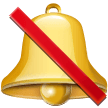 Bell With Cancellation Stroke on Samsung