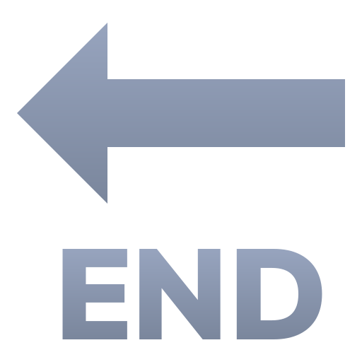 End With Leftwards Arrow Above on JoyPixels