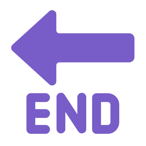 End With Leftwards Arrow Above on Microsoft Fluent