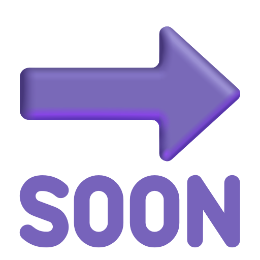 Soon With Rightwards Arrow Above on Microsoft 3D