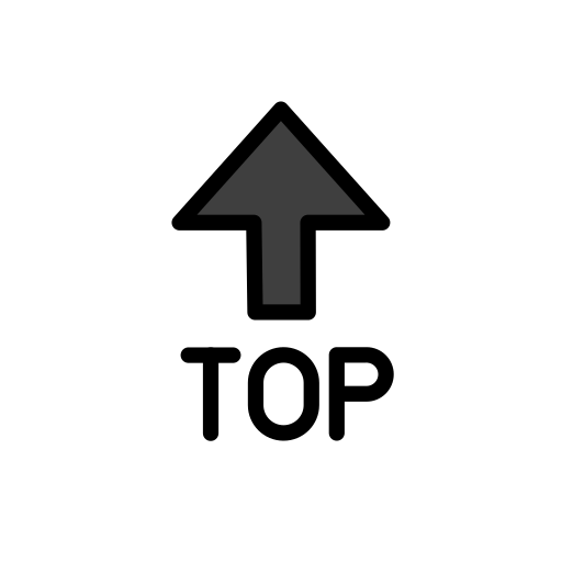 Top With Upwards Arrow Above on OpenMoji