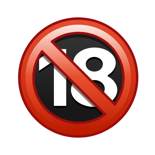 No One Under Eighteen Symbol on Telegram