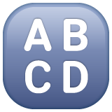 Input Symbol For Latin Capital Letters on WhatsApp