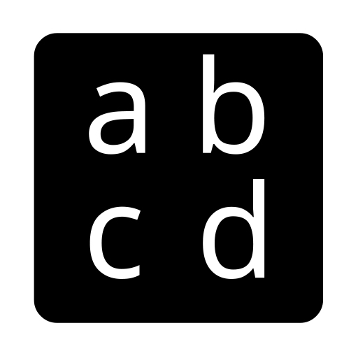 Input Symbol For Latin Small Letters on Noto Emoji
