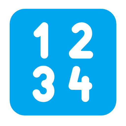 Input Symbol For Numbers on Microsoft Fluent