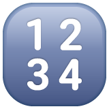 Input Symbol For Numbers on WhatsApp