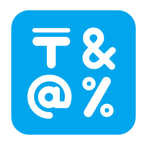 Input Symbol For Symbols on Microsoft Fluent