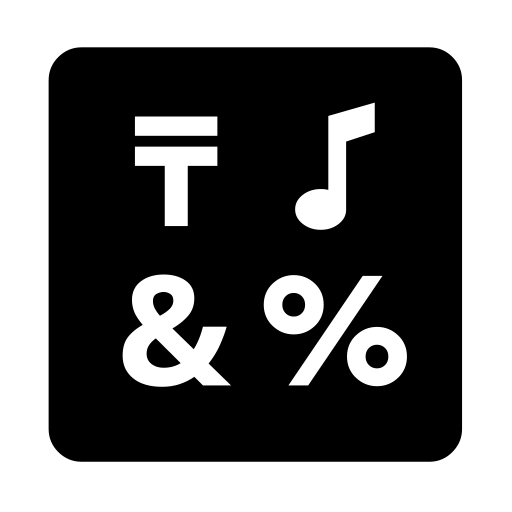 Input Symbol For Symbols on Noto Emoji