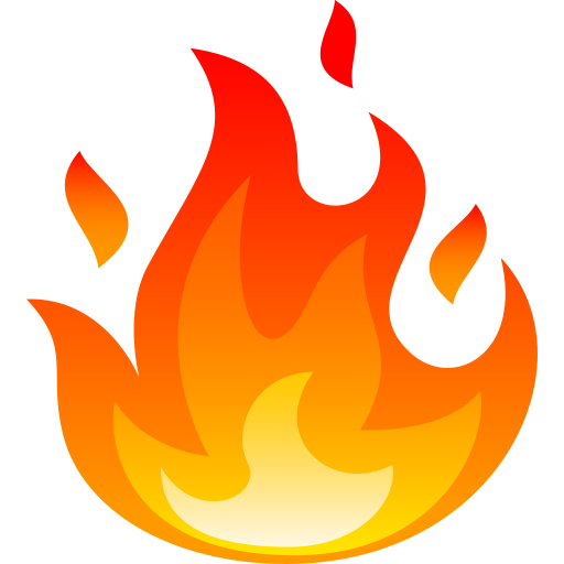 Fire on JoyPixels