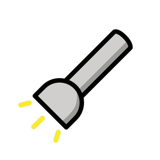 Electric Torch on OpenMoji