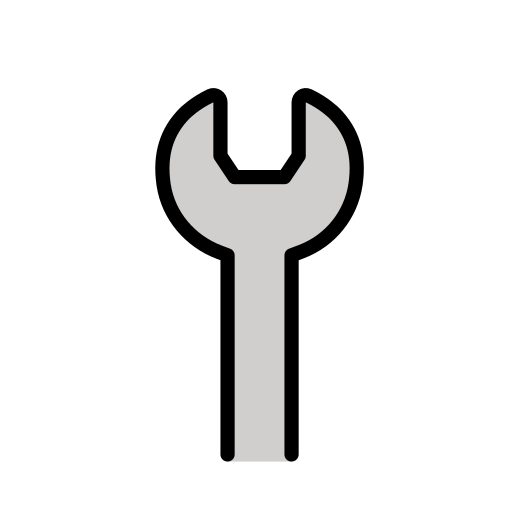 Wrench on OpenMoji
