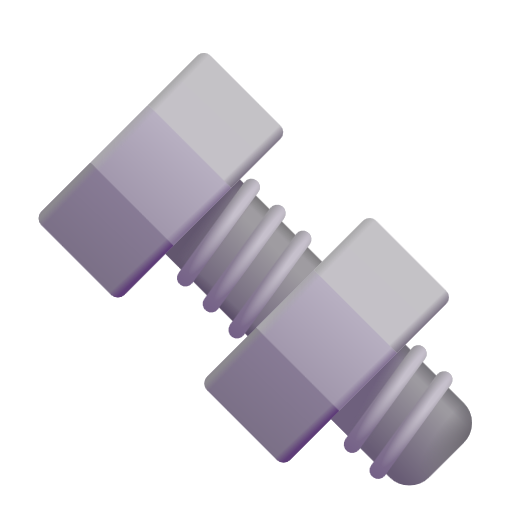 Nut And Bolt on Microsoft 3D