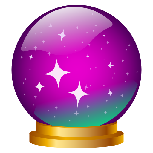 Crystal Ball on JoyPixels