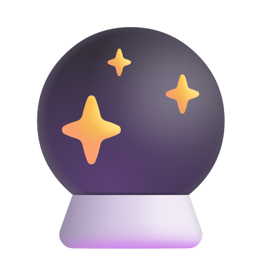 Crystal Ball on Microsoft 3D