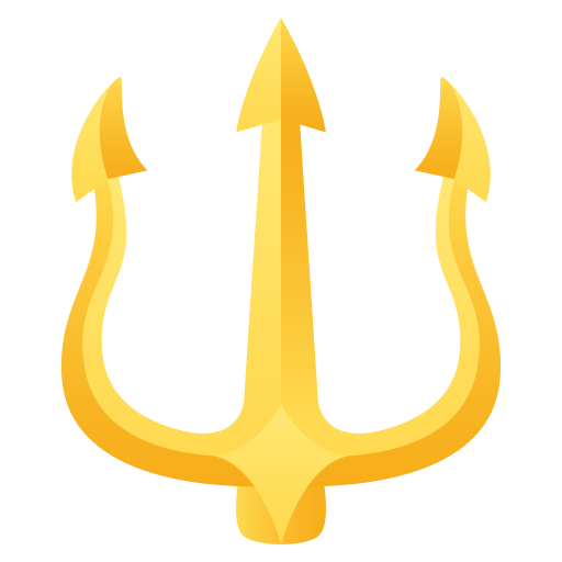 Trident Emblem on JoyPixels