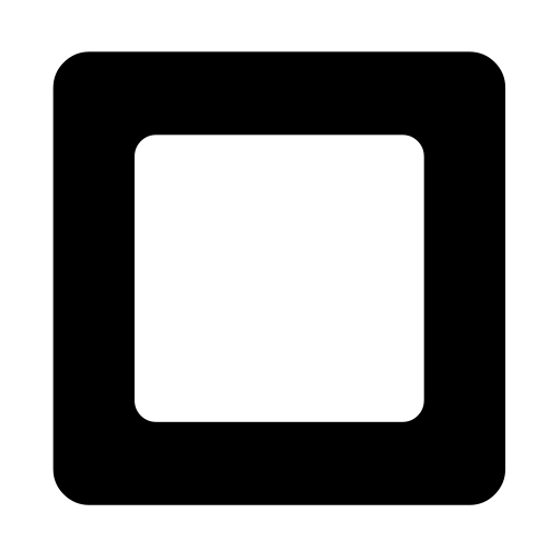 Black Square Button on Noto Emoji