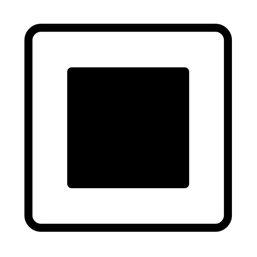 White Square Button on Noto Emoji