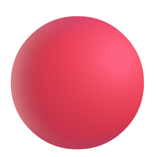 Large Red Circle on Microsoft 3D