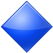 Large Blue Diamond on Samsung