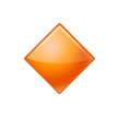 Small Orange Diamond on Samsung
