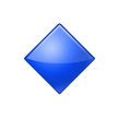 Small Blue Diamond on Samsung