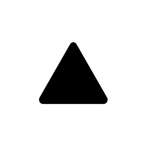 Up-pointing Red Triangle on Noto Emoji