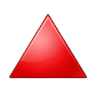 Up-pointing Red Triangle on Samsung