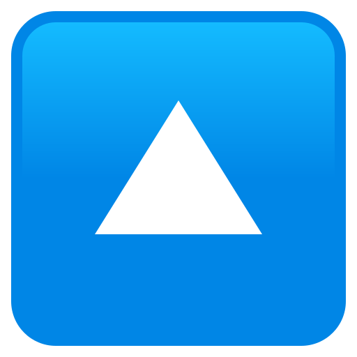 Up-pointing Small Red Triangle on JoyPixels