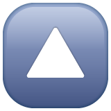 Up-pointing Small Red Triangle on WhatsApp