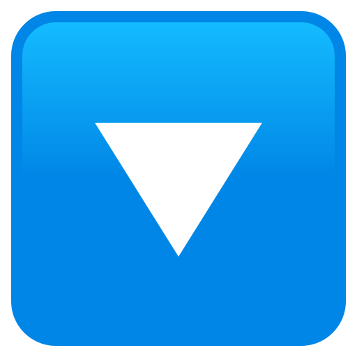Down-pointing Small Red Triangle on JoyPixels