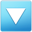 Down-pointing Small Red Triangle on Samsung