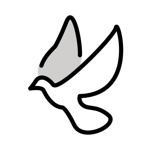 Dove on OpenMoji