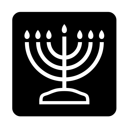 Menorah With Nine Branches on Noto Emoji