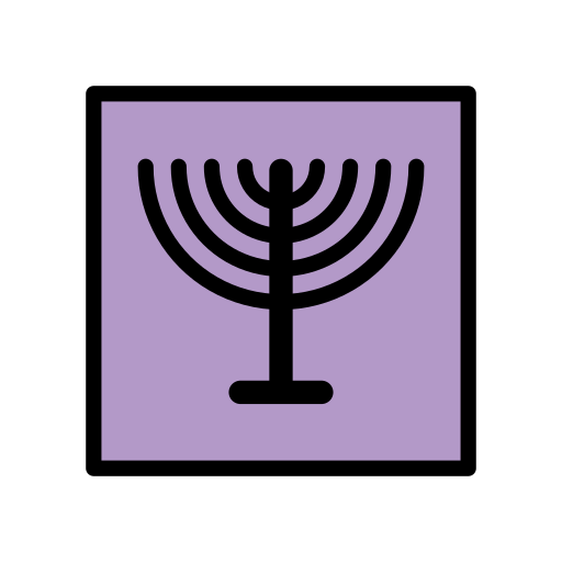 Menorah With Nine Branches on OpenMoji