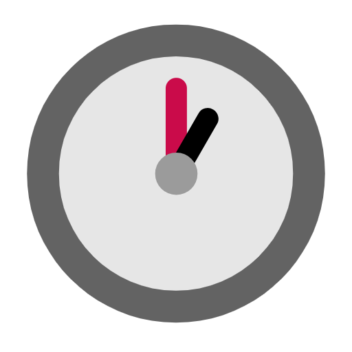 Clock Face One Oclock on Microsoft Fluent