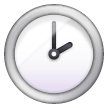 Clock Face Two Oclock on Samsung