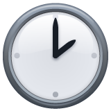 Clock Face Two Oclock on WhatsApp