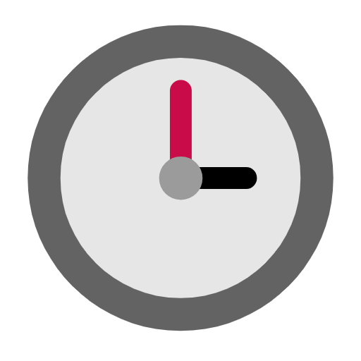 Clock Face Three Oclock on Microsoft Fluent