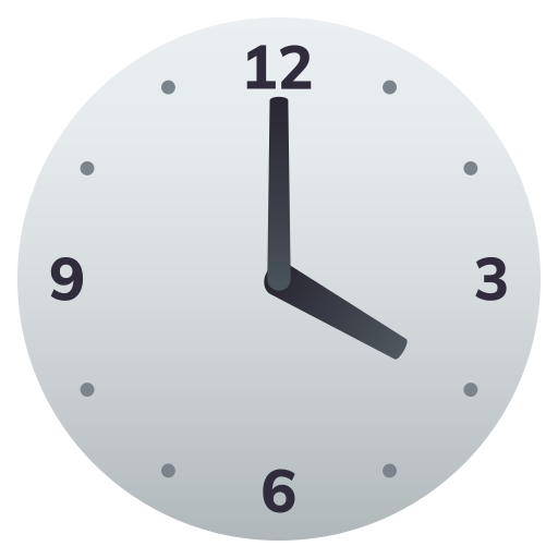 Clock Face Four Oclock on JoyPixels